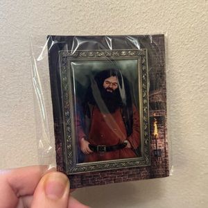 Rubeus Hagrid Limited Edition Wizarding Trunk Large Portrait Pin